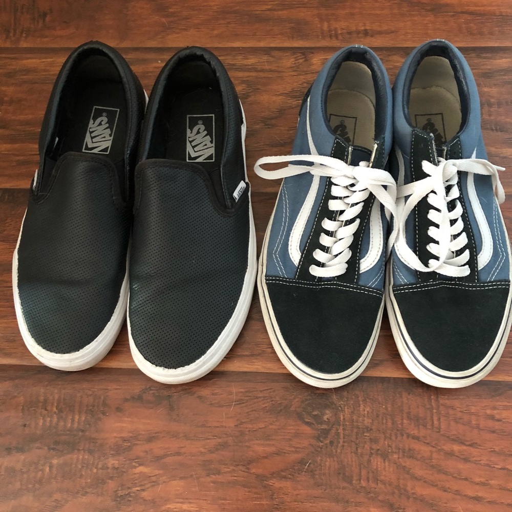 VANS PERFORATED OLD SKOOL WOMENS 10 MENS 8.5